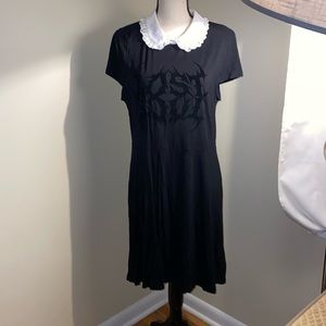 Killstar Slaysha Skater Black Dress XXL